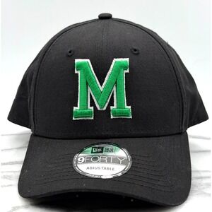 Marshall‎ University New Era 9FORTY Adjustable Hat Fits Most Sizes Black New